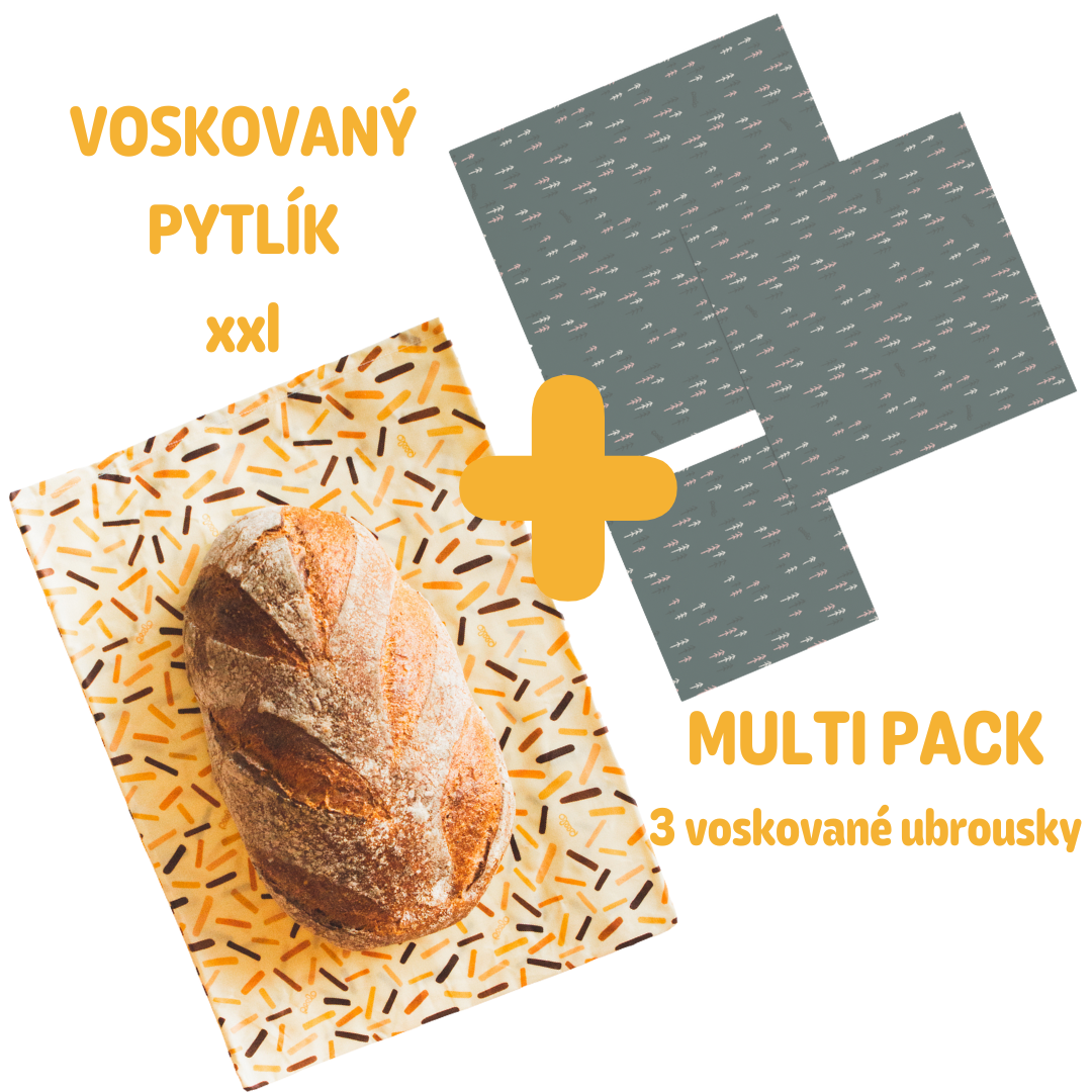 Kombo Multipack + Voskovaný pytlík - XXL